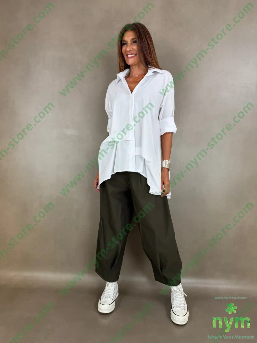 camicia lunga con rimborso 3