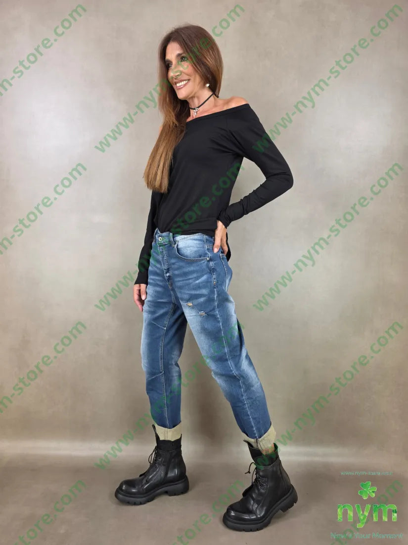 denim felpa rotture 3